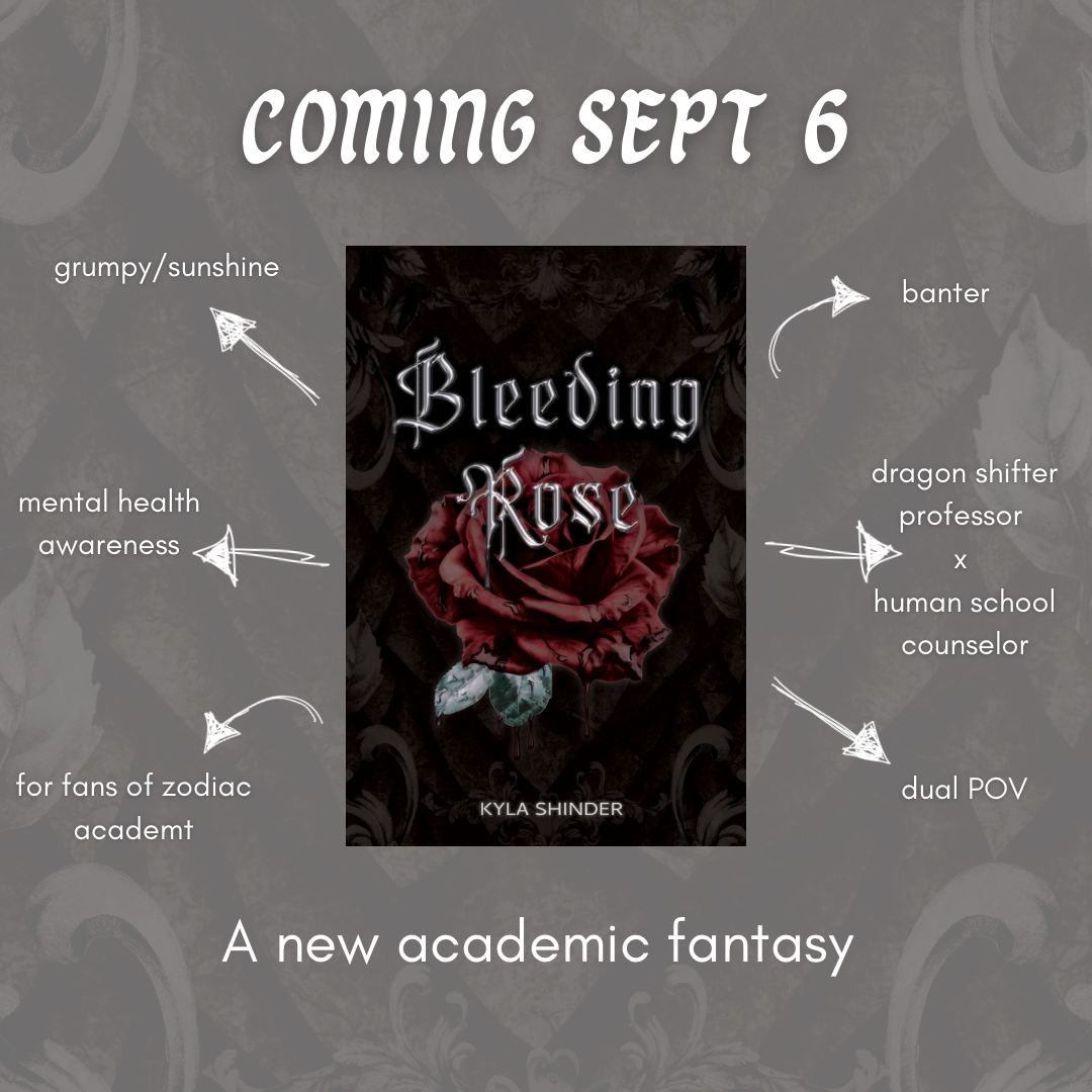 Bleeding Rose Signed Paperback