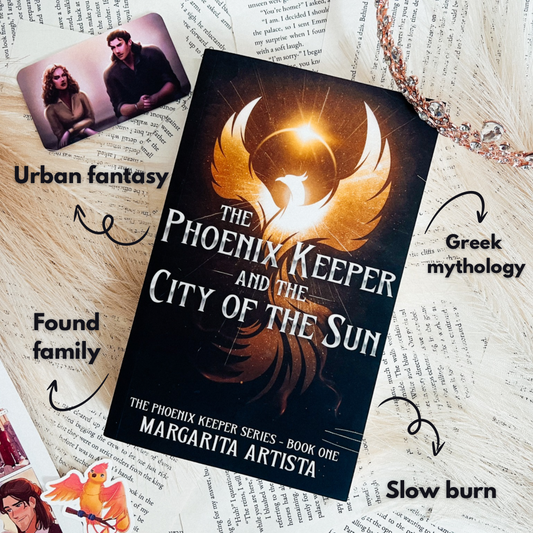 The Phoenix Keeper and the City of the Sun signed paperbacks